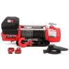 Treuil Stealth 13500lb 12v avec câble synthétique et télécommande sans fil
