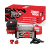 Treuil Stealth 13 500 lb (6,1 t) 12 V avec câble en acier et télécommande sans fil