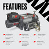 Warrior Samurai 20000lb 24v Winch - Features Infographic