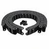CFX7235-3M Tracking Chain 72mm x 35mm x 3m inc Brackets Recovery and Winch - Top View