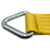 RE052 Small Towing Eye Extension Strap Recovery and Winch - Close View Delta Link