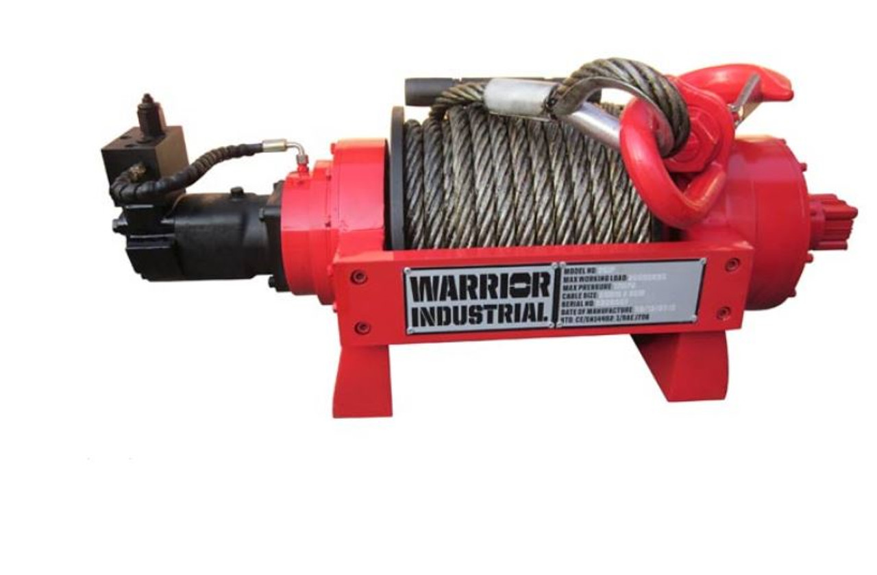 WARRIOR 20JP 20 TONNE INDUSTRIAL HYDRAULIC WINCH