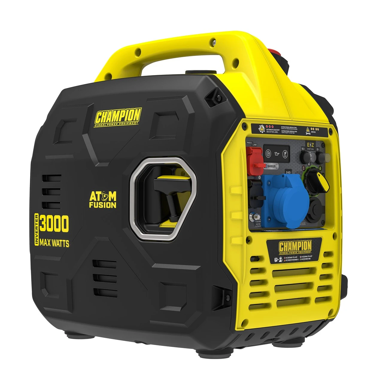 Gerador portátil a gasolina com inversor Champion 93001i, 3000 W 