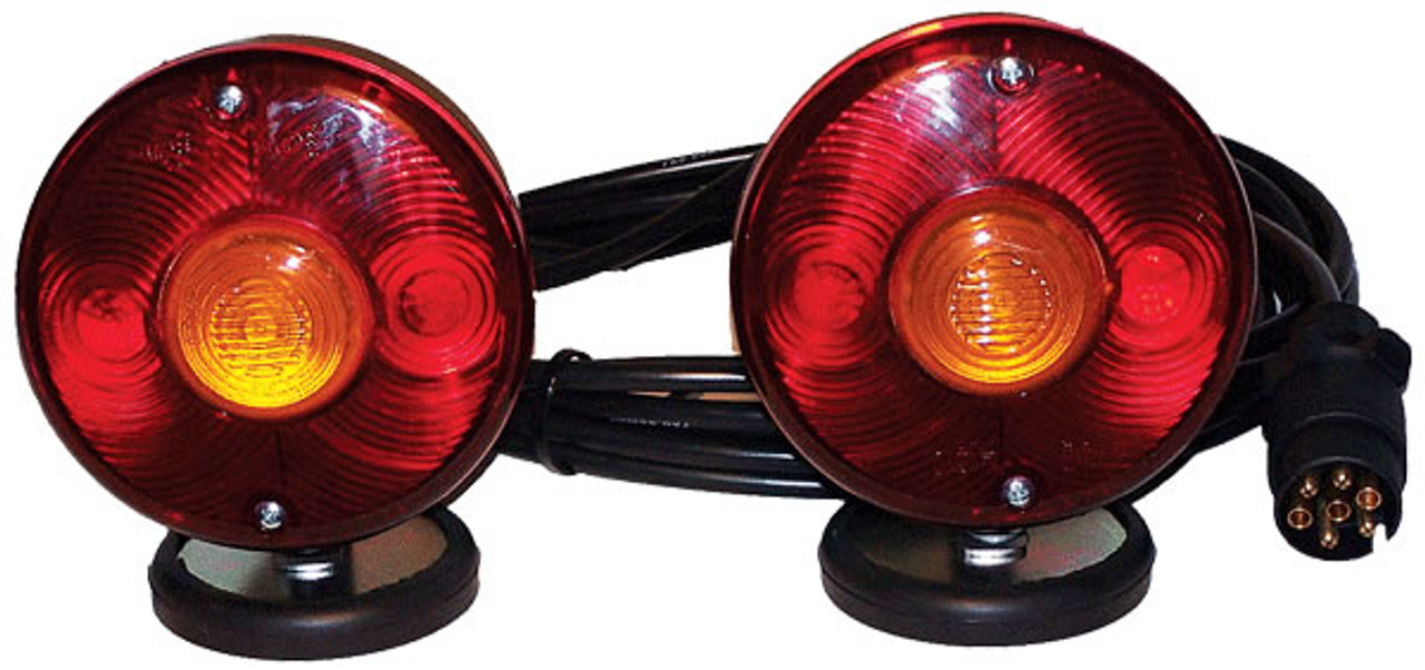 HEAVY DUTY MAGNETIC TOWING LIGHTS 24V