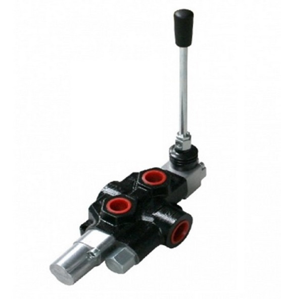 Valve à levier pour fendeur de bûches 1 banque 3/4" BSP 80LPM Auto Kick Out Valve à levier pour fendeur de bûches 1 banque 3/4" BSP 80LPM Auto Kick Out