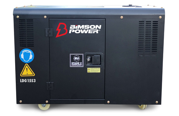 Warrior 15 kVa 3 Phase Diesel Generator with Electric Start