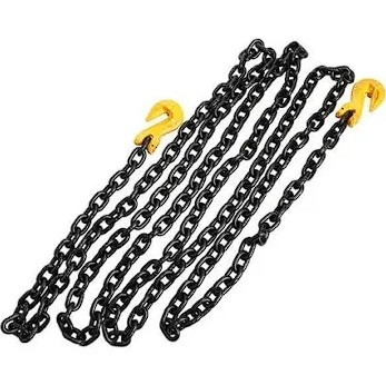10mm x 4m Lashing Chain w/ 2 x Clevis Grab Hook