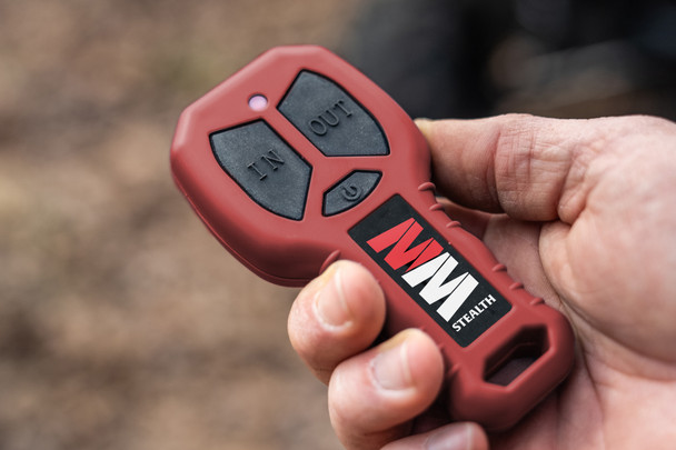 Stealth 3500lb 12v Winde mit Stahlseil und drahtloser Fernbedienung