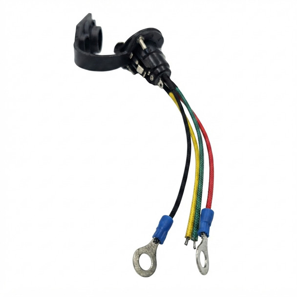 CPAEXT00AS Warrior Replacement Socket Metal 4-Pin with 4 Wires - Back View