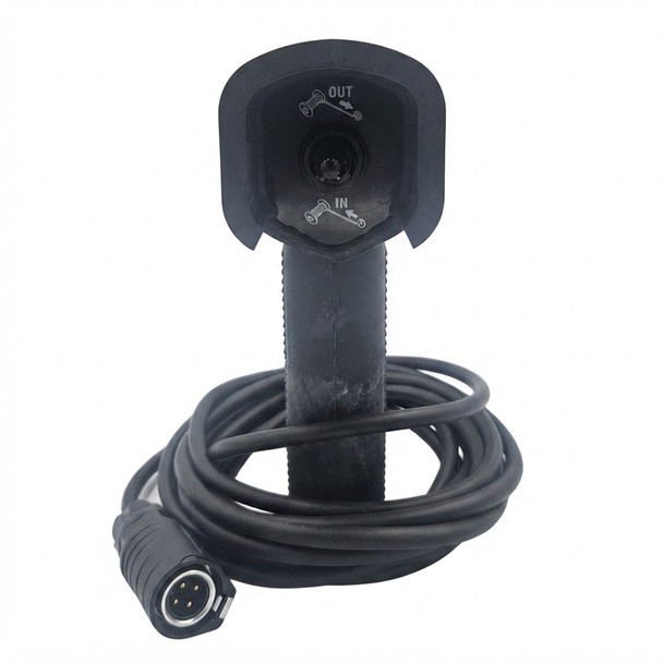 CPAHR4P09 Warrior T1000 Wired Wander Lead Remote 4 Pin Metal Plug - Front View