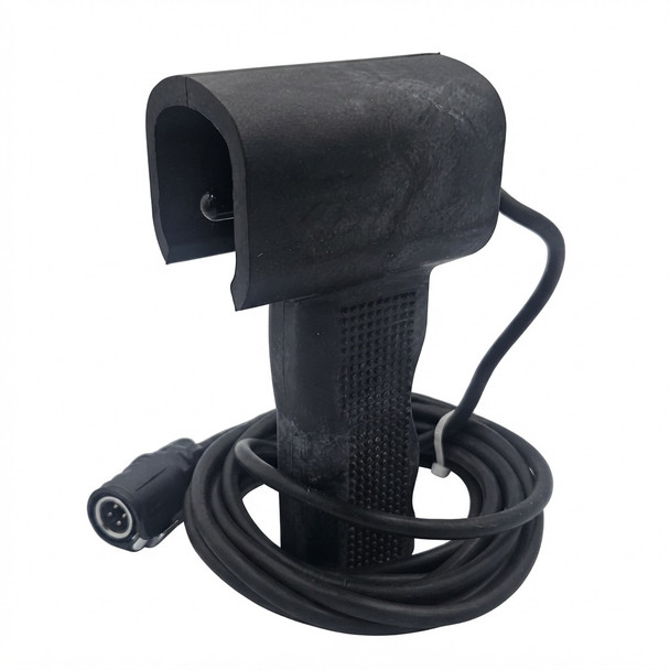 CPAHR4P09 Warrior T1000 Wired Wander Lead Remote 4 Pin Metal Plug - Side View