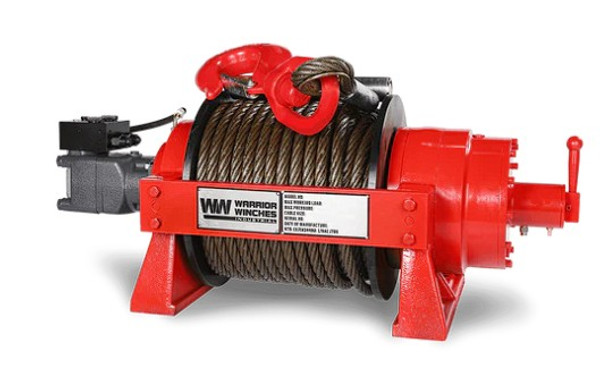 Warrior 15JR 15 Tonne Industrial Hydraulic Winch