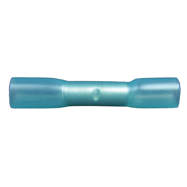 Blue Heat Shrink Butt Connector - 100 Pack