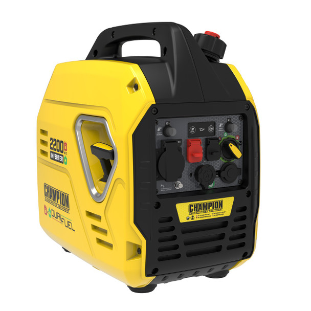 Generatore a inverter a doppia alimentazione Champion da 2200 Watt - Il potente Atom!
