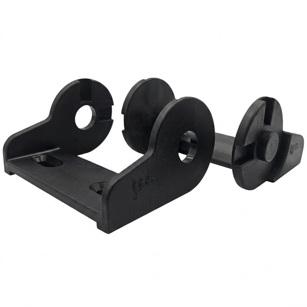 2607.12PZ Bracket Pair to suit 26.07.075.0 Recovery and Winch - Side View