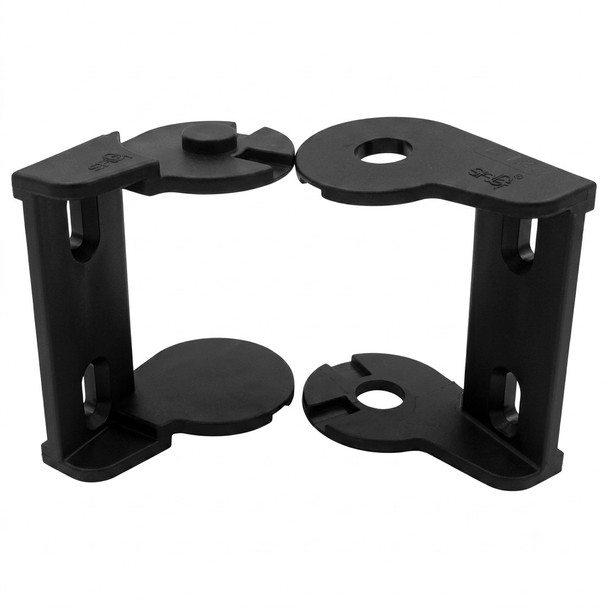 2607.12PZ Bracket Pair to suit 26.07.075.0 Recovery and Winch - Back View