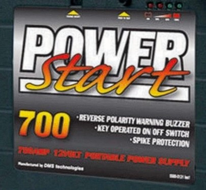 Calcomanía delantera del Powerstart PS700