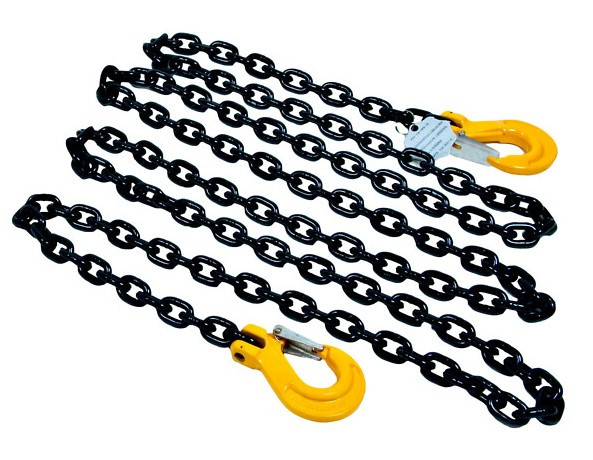 10mm x 5m Lashing Chain w/ 2 x Clevis Sling Hook