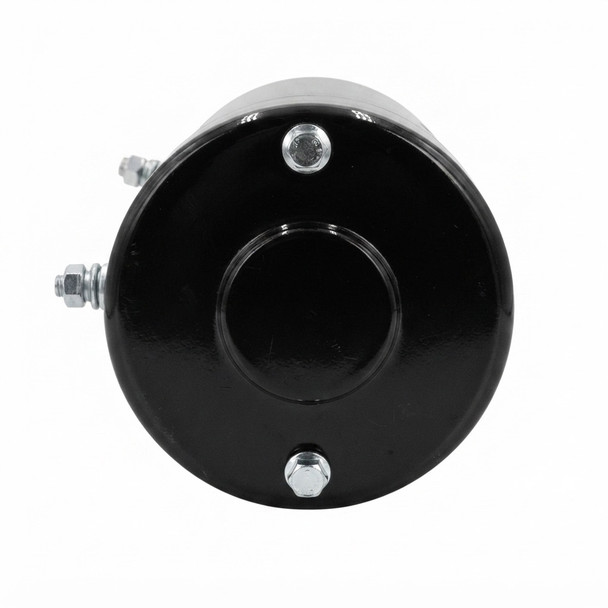 TOM12  Take-off Motor 12v w/ Circlip Groove Recovery and Winch - Back View