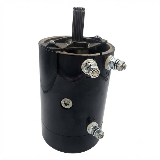 TOM12  Take-off Motor 12v w/ Circlip Groove Recovery and Winch - Close View