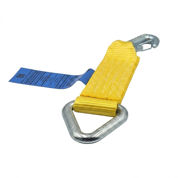 RE052 Small Towing Eye Extension Strap Recovery and Winch - Side View