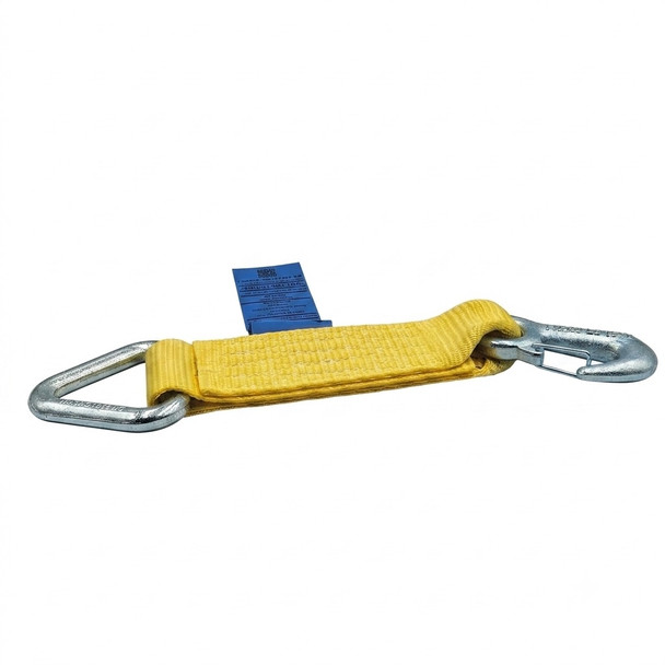 RE052 Small Towing Eye Extension Strap Recovery and Winch - Side View