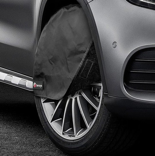 Cobertura de proteção das rodas almofadada para trabalhos pesados