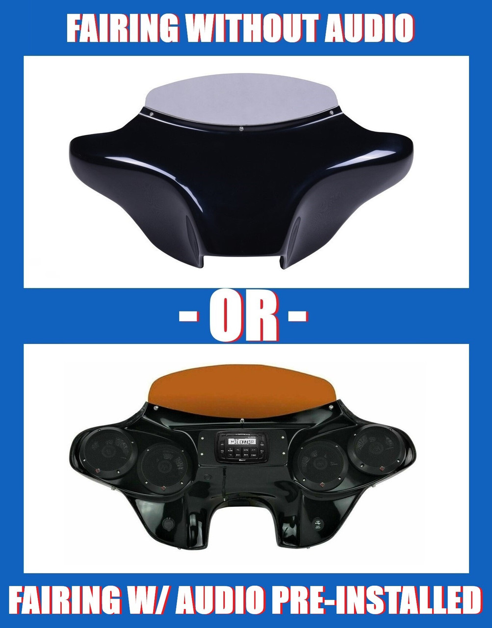 Kawasaki Vulcan 2000 Classic LT Fairing | The USA Trailer Store