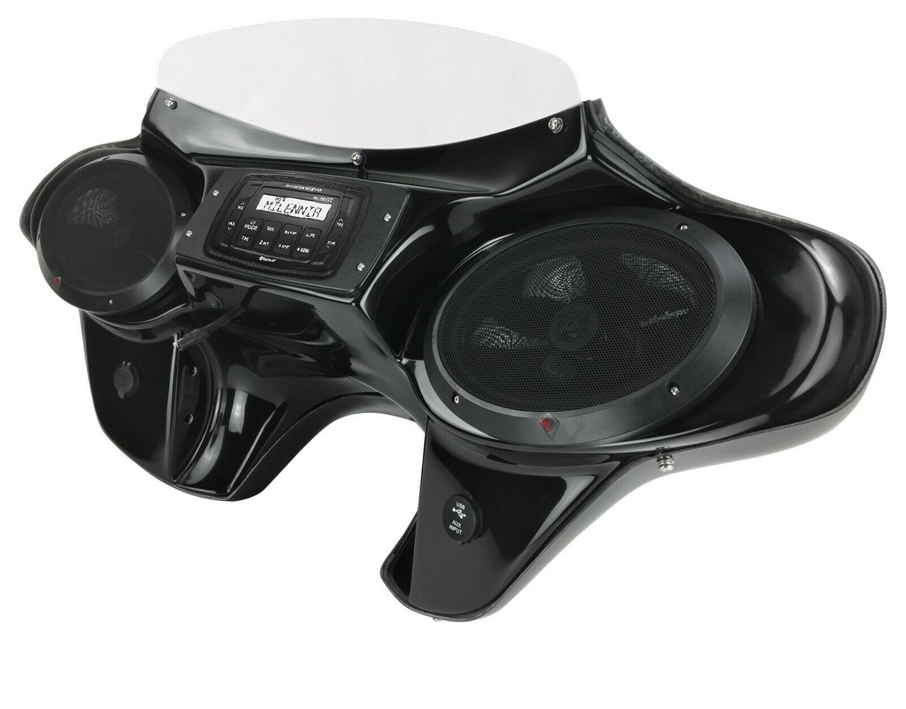 V star 650 fairing with radio hot sale