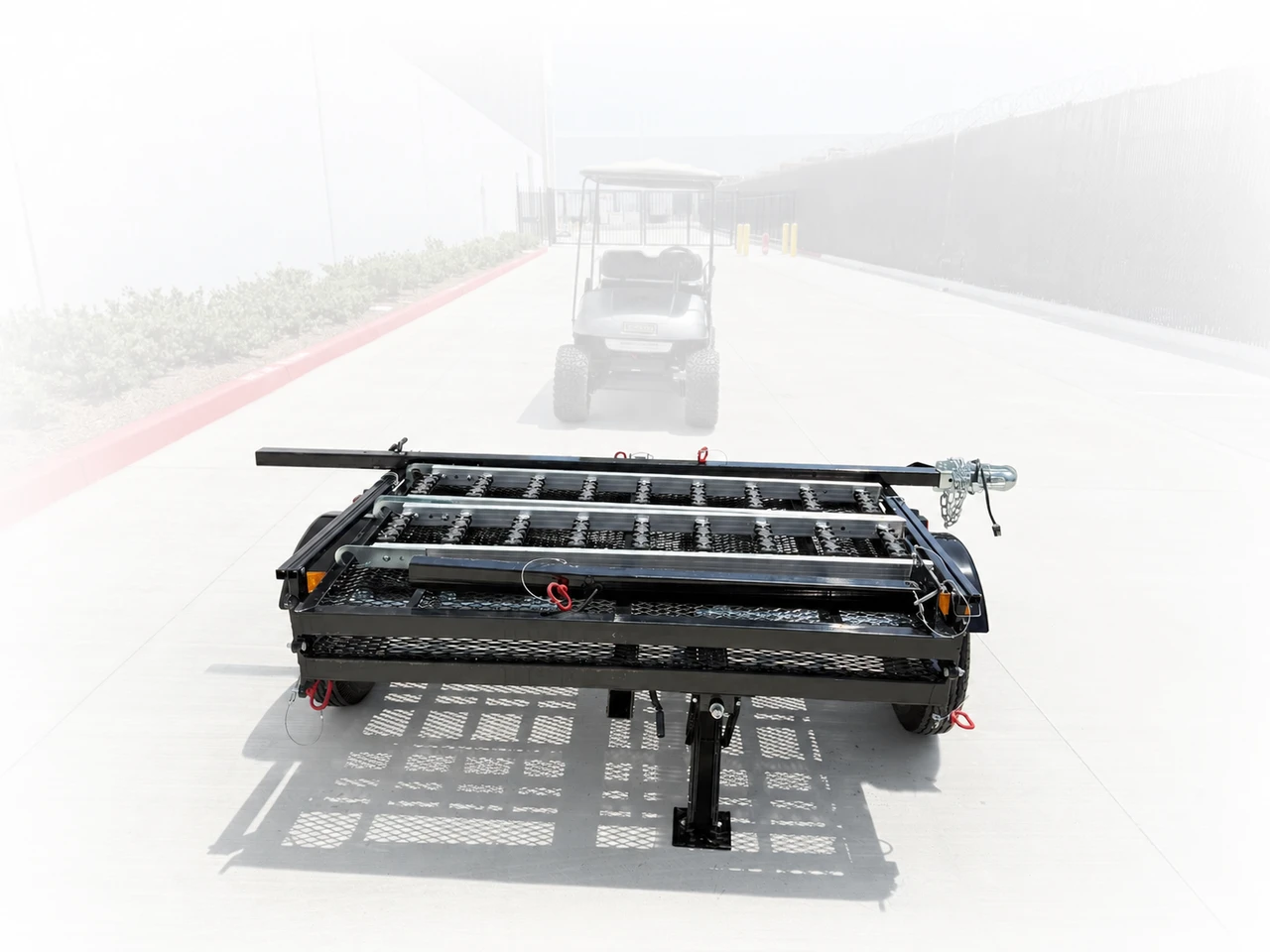 7x4 Trailer Golf Buggy Tilt Trailer NEW 6,7ft X 4,3ft QUAD/MOTORBIKE/GOLF BUGGY TRAILER 750KG MAM UK