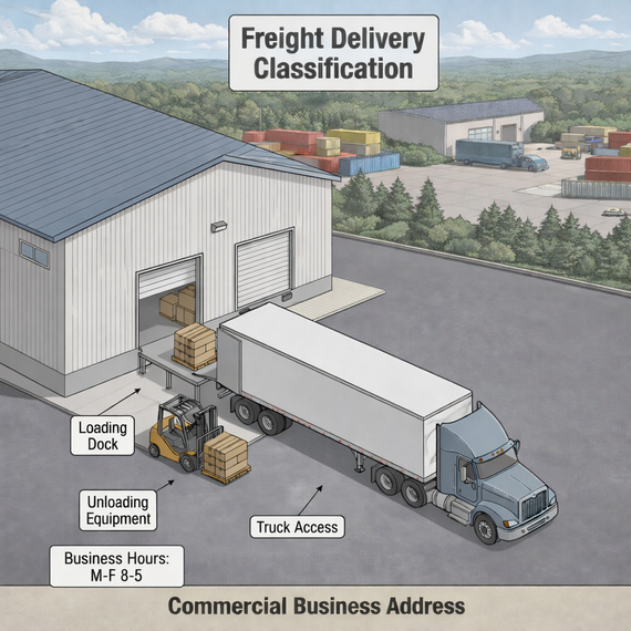 What Is a Business Address for Freight Delivery?