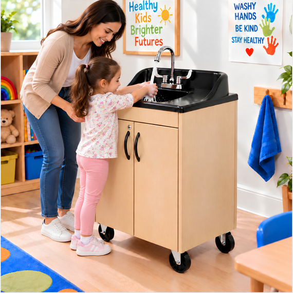 Portable Handwashing Stations for Schools, Daycares, and Preschools