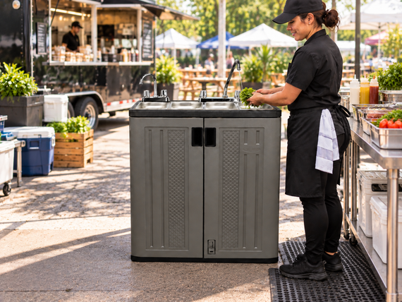 How Many Hand Washes Can You Get From a Portable Sink Water Tank?