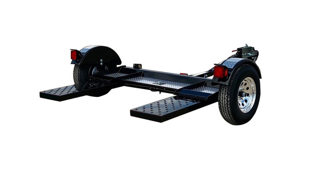 Premium Stow and Go Folding Car Tow Dolly with Surge Brakes