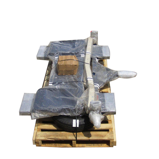 Tow Max on shipment pallet