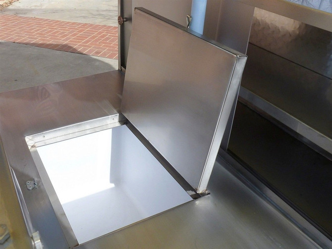 Hot Dog Trailer cooler