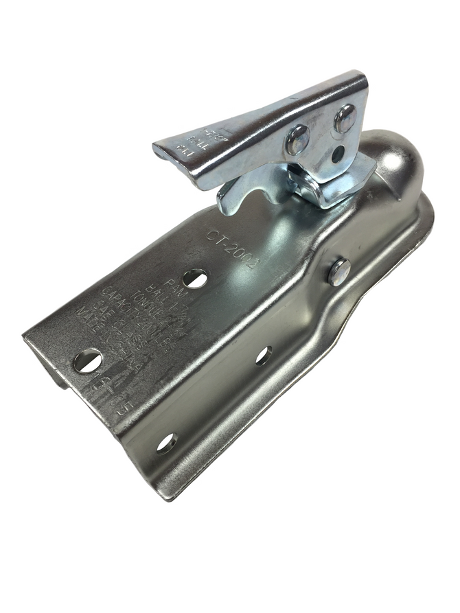 Swivel Hitch angled view