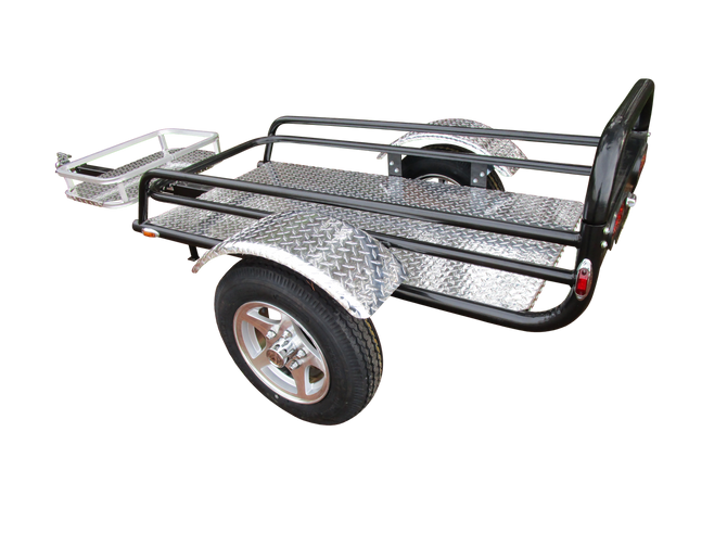Rally Wagon Motorcycle Trailer Left View