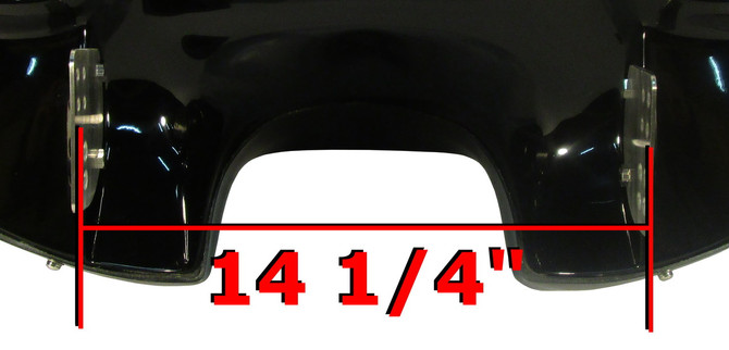 Yamaha Road Star Fairing bracket measure