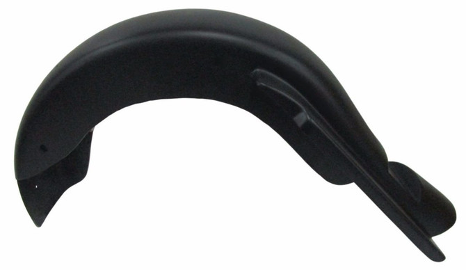 Fiberglass Fender Without Cutouts Left Angled view 