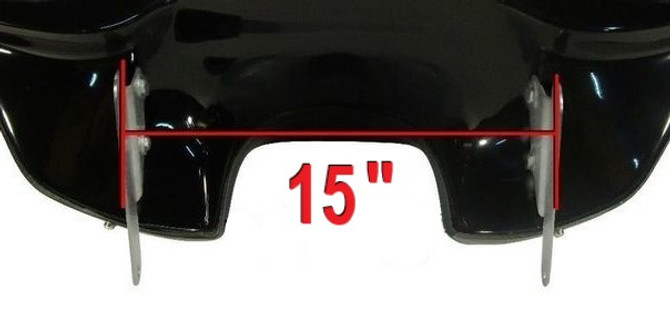 Kawasaki Vulcan 1700 Fairing bracket measure