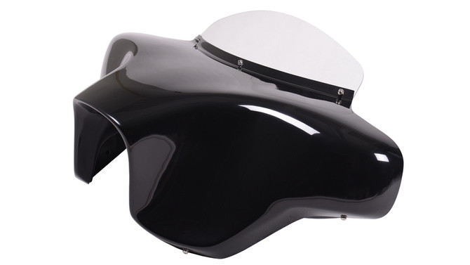 Harley Softail Slim Batwing Motorcycle Fairing  left view