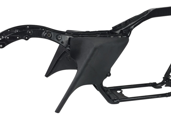 Harley Custom Stretched Side Covers Inside view 
