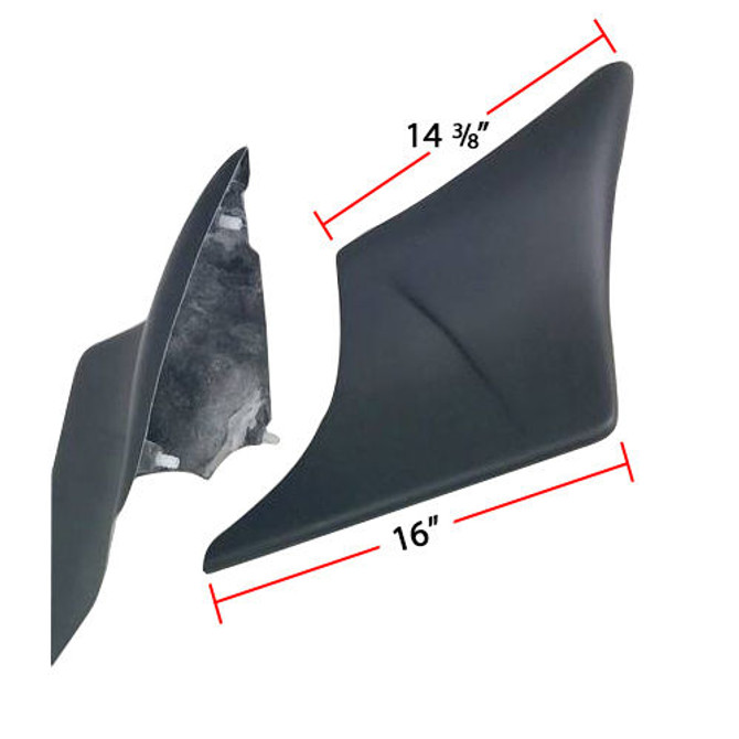  Harley Custom Stretched Side Covers Measurment