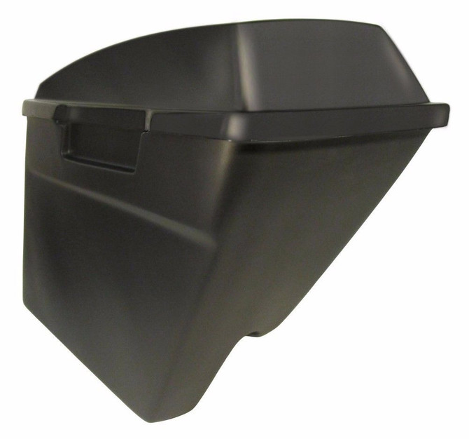 4'' Harley Davidson Stretched Saddlebags Left angled View