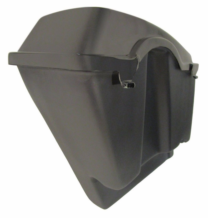 4'' Harley Davidson Stretched Saddlebags Left angled Side  View