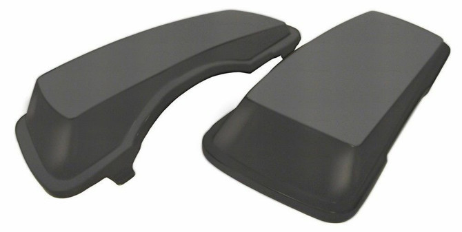 4" Inch Stretched Extended Saddlebags And Rear Fender side view