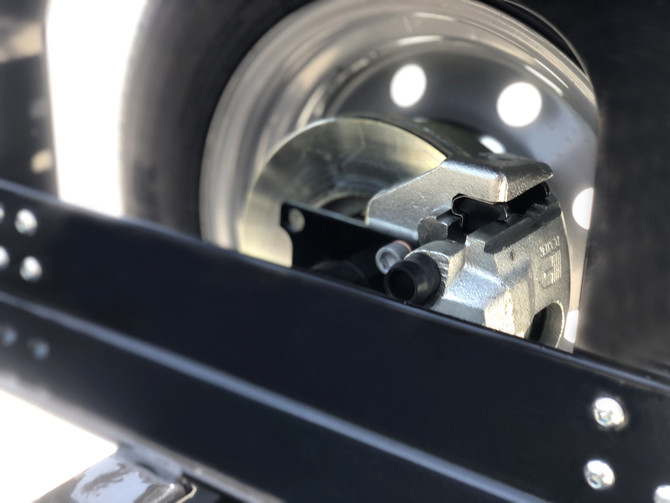 EZ Haul Car Tow Dolly right  angled view