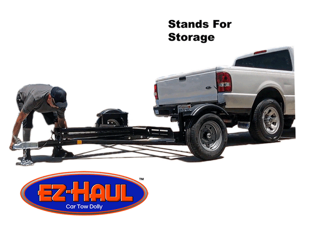 EZ Haul Car Tow Dolly with Hydraulic Brakes 