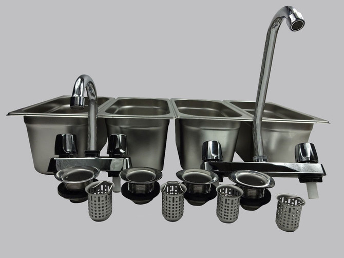 Compartment Concession Sink Front view